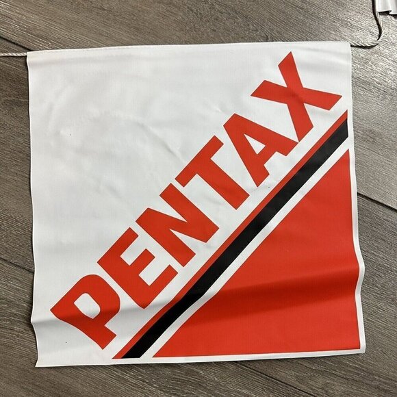 Vintage Pentax Advertising String Banner Flag Set vinyl - Picture 2 of 4